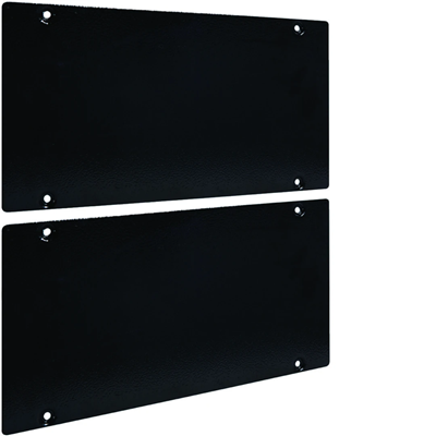 UNIVERS Side cover for plinths IP41 RAL9005 200x400mm