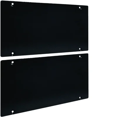 UNIVERS Side cover for plinths IP41 RAL9005 200x400mm