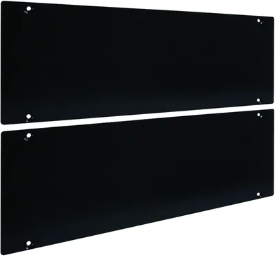 UNIVERS Side cover for plinths IP41 RAL9005 200x600mm