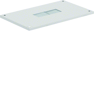 UNIVERS Sliding bottom closing plate, 1-field, depth 600mm