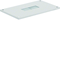 UNIVERS Sliding bottom closing plate, 1-field, depth 600mm