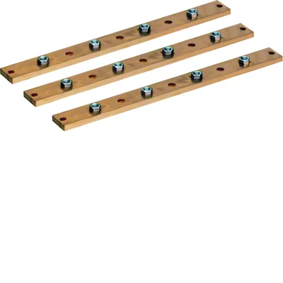 UNIVERS Szyna pozioma do rozłączników listwowych NH1/2/3 2-polowa 40x10mm