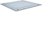 UNIVERS Tapa de cierre de carcasa IP41, superior maciza, sin relieve, 350x400