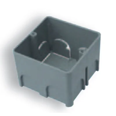 Universal box for flush-mounted fittings, for ALC columns and mini-columns