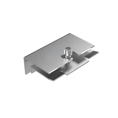 Universal bracket for mounting the SolarEdge and Huawei optimizer on the module frame (complete with 20mm Allen screw)