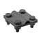 Universal connector, three plates, 4xM8 screw clamp, hot-dip galvanized