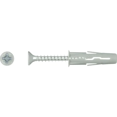 Universal expansion plug UNO fi 8 with a screw 4.5x50 mm, 100 pcs.