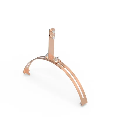 Universal screwed ridge tile holder G5 copper