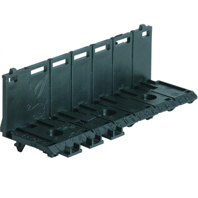 Universal self-clamping carrier for TS35 rail