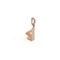 Universal twisted copper tile holder