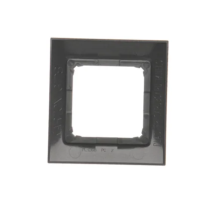 Universalrahmen 1fach für Gipskartondosen IP20 / IP44 anthrazit (metallic)