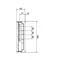 UNIVERSN block for busbars pos. 12/20/30x5/10mm 60mm 4/5-pole 450x250mm