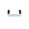 UNIVERSN block for busbars pos. 12/20/30x5/10mm 60mm 4/5-pole 450x250mm