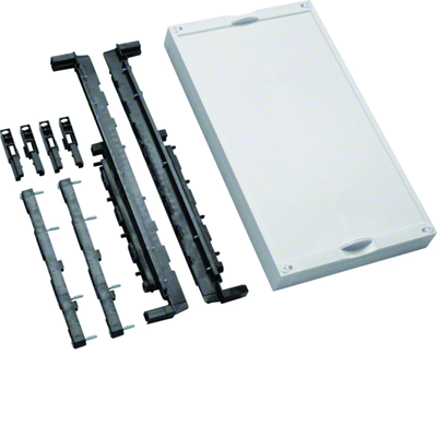 UNIVERSN-Block für Sammelschienen Pos. 12/20/30x5/10mm 60mm 4/5-polig 450x250mm