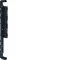 UNIVERSN Busbar support 60mm 4-pole, height 450mm, left