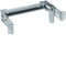 UNIVERSN C-rail with lowered bracket 1-pole