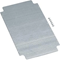 UNIVERSN Mounting plate for block 500mm 1-pole