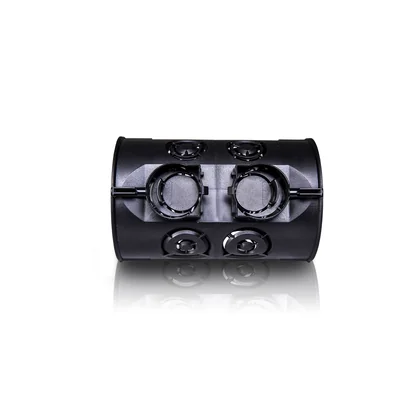 Unterputz-Seriendose 2xfi60mm für gegenüberliegenden Einbau 100mm schwarz