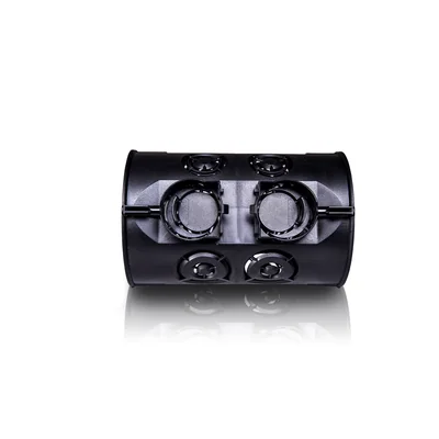 Unterputz-Seriendose 2xfi60mm für gegenüberliegenden Einbau 100mm schwarz