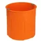 Unterputzdose mit Schrauben Z60DFw fi60mm tieforange