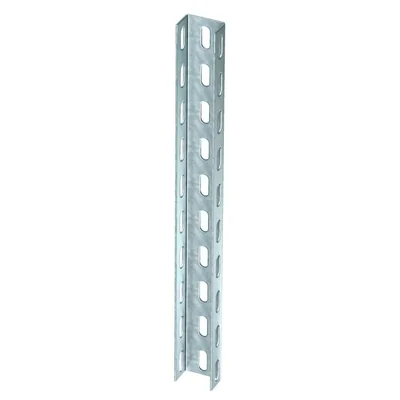 US 3 200 FS Three-sided U-shaped hanger with perforation