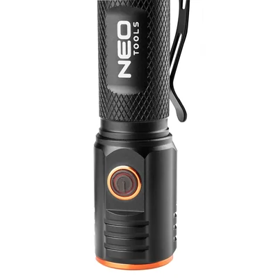 USB C Rechargeable Flashlight 2000 lm CHN LED