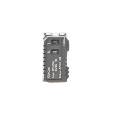 USB charger K45 USB 2.0 - A 5V DC 1.5A pure white