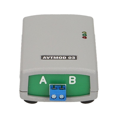 USB RS485 converter for energy indicators gray