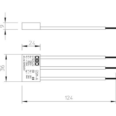 USM-A surge arrester