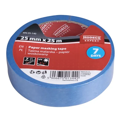 UV resistant masking tape 38mmx25m blue