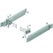 UW-BCR 3 Support d'insert réglable pour boîtiers HXS d'une profondeur de 300 mm (1 jeu = 2 pièces)