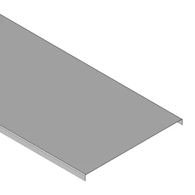 V 62 S - cubierta para bandeja portacables (2 m = 1 unidad; 2/660 m)