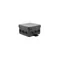 V5 Flexible wall-mounted 12-inlet junction box with knockouts 75x75x41mm IP54 click-clack black