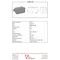 V8 Flexible box 80x45x41mm IP54 8-way click with cover, ash