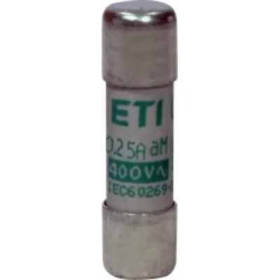 Válcová pojistková vložka CH10x38 aM 0,25A/500V