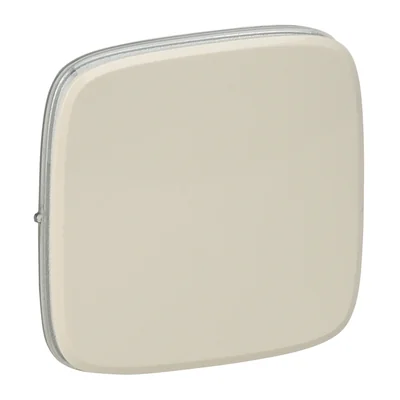VALENA ALLURE - LLAVE DE INTERRUPTOR CREMA: BOTÓN DE INTERRUPTOR UNIPOLAR, DE ESCALERA O NO/NC
