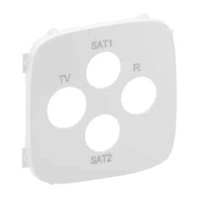 VALENA ALLURE - РОЗЕТКА TV-RD-SAT-SAT БІЛА