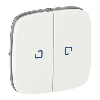 VALENA ALLURE - WHITE KEYS FOR THE TUBE SWITCH WITH LED BACKLIGHT