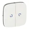 VALENA ALLURE - WHITE KEYS FOR THE TUBE SWITCH WITH LED BACKLIGHT