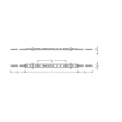 VALEUR DU RUBAN LED Ruban LED 24W 560lm/m 4000K 24V longueur 5m