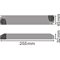 VALOR DEL DRIVER LED Fuente de alimentación LED de voltaje constante 230/24V 150W 230/24V IP20