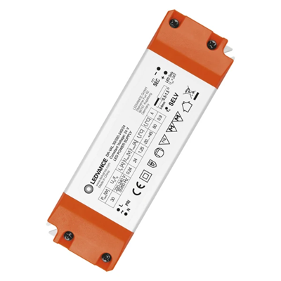 VALOR DEL DRIVER LED Fuente de alimentación LED de voltaje constante 230/24V 30W 230/24V IP20