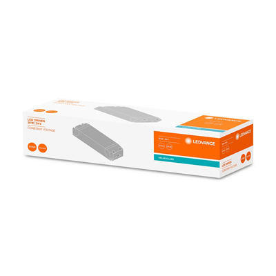 VALOR DEL DRIVER LED Fuente de alimentación LED de voltaje constante 230/24V 30W 230/24V IP20