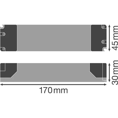 VALORE DRIVER LED Alimentatore LED a tensione costante 230/24V 60W 230/24V IP20