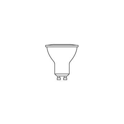 VALORE LED PAR16 Lampadina 6.9W 575lm 2700K GU10 WW