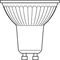 VALUE nicht dimmbare LED-Lampe PAR16 50 36° 4,3W 830 GU10