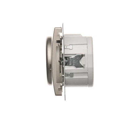 Variateur à bouton-poussoir (module) 20-500 W, 230V, satin métallique