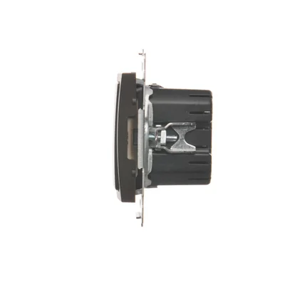 Variateur à deux boutons (module) 40-500 W (300 VA), bronze métallisé mat