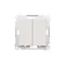 Variateur pour ruban LED Simon 55 GO WMDS-TESW1W-144, 12-24 V, 1 canal, contrôlable par smartphone [Wi-Fi] - DIMMER W (module) ; Champagne mat