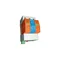 Varistor-spark gap surge arrester for photovoltaic installations type 1+2 - BY1-B+C/3 FW 12 GDT